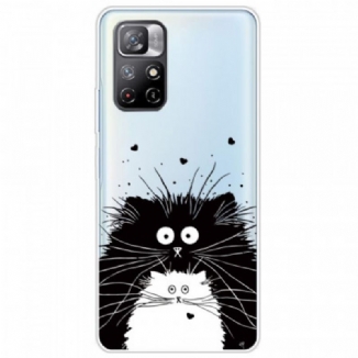 Coque Poco M4 Pro 5G Regarde les Chats