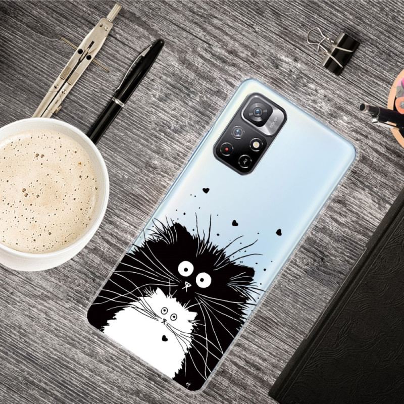 Coque Poco M4 Pro 5G Regarde les Chats