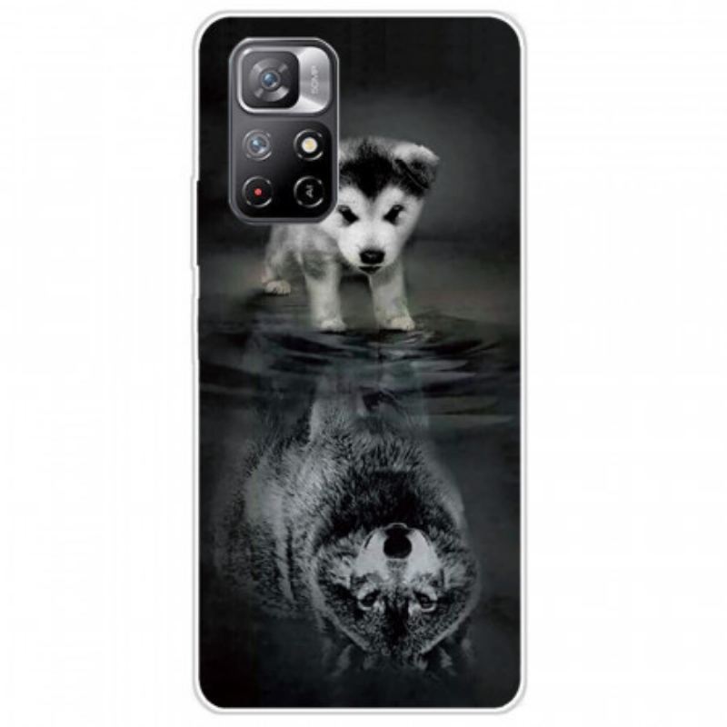 Coque Poco M4 Pro 5G Rêve de Chiot