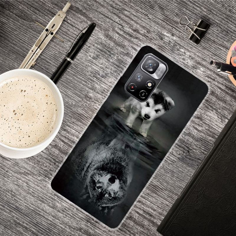 Coque Poco M4 Pro 5G Rêve de Chiot