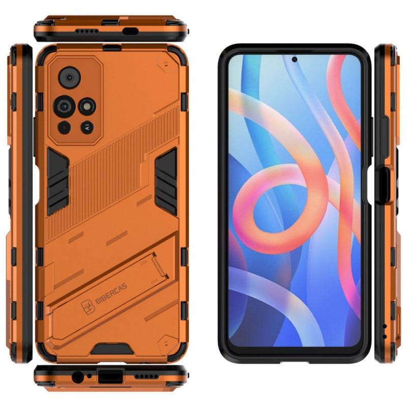 Coque Poco M4 Pro 5G Support Amovible Deux Positions Mains Libres