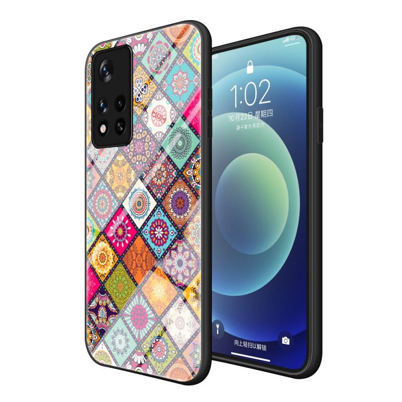 Coque Poco M4 Pro 5G Support Magnétique Patchwork