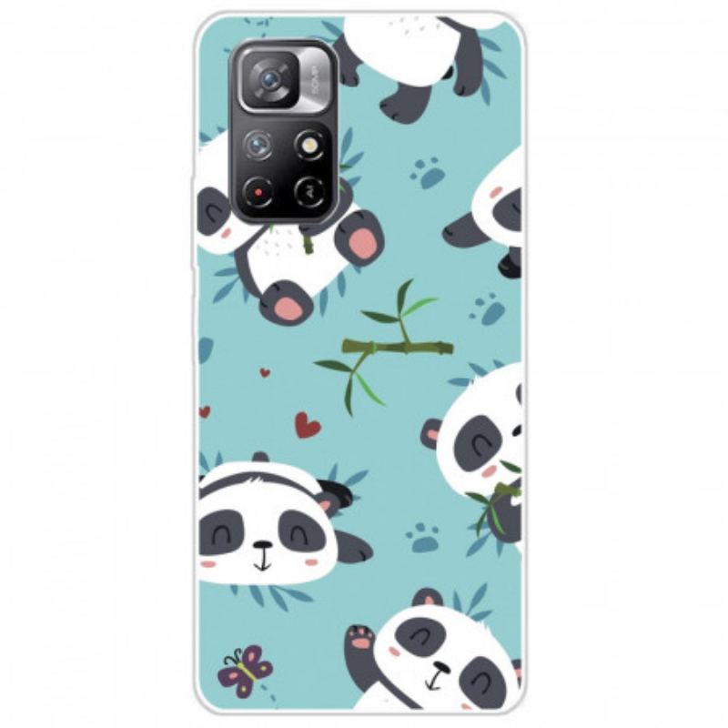 Coque Poco M4 Pro 5G Tas de Pandas