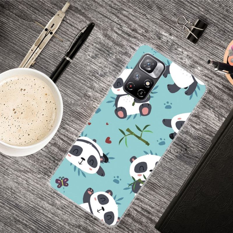 Coque Poco M4 Pro 5G Tas de Pandas