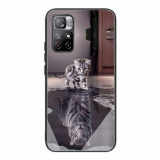 Coque Poco M4 Pro 5G Verre Trempé Ernest le Tigre