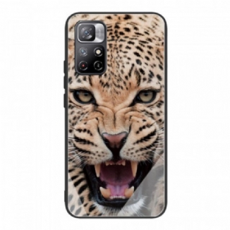 Coque Poco M4 Pro 5G Verre Trempé Léopard