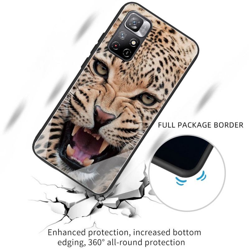 Coque Poco M4 Pro 5G Verre Trempé Léopard