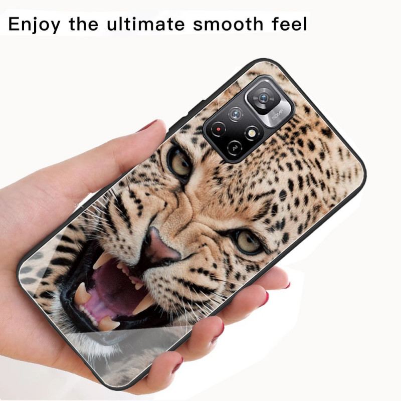 Coque Poco M4 Pro 5G Verre Trempé Léopard