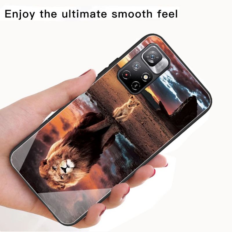 Coque Poco M4 Pro 5G Verre Trempé Lionceau