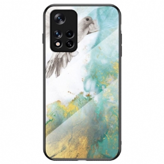 Coque Poco M4 Pro 5G Verre Trempé Marble Colors