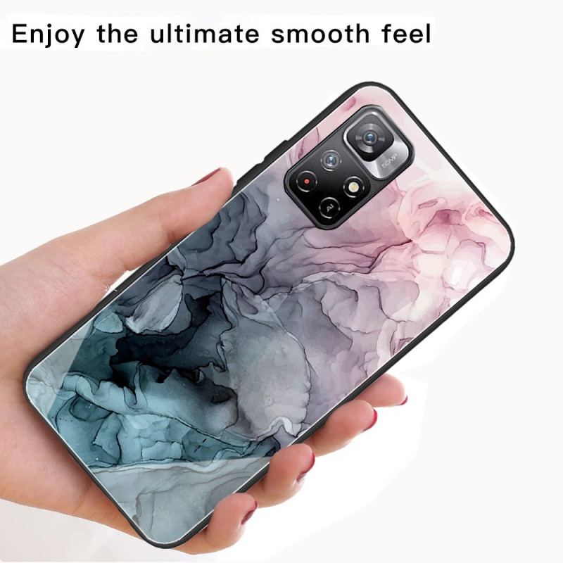 Coque Poco M4 Pro 5G Verre Trempé Marbre