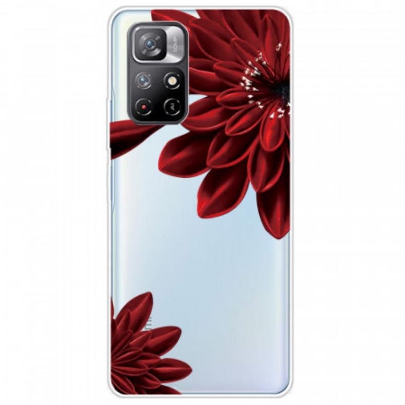 Coque Coque Xiaomi Redmi Note 10 5G / Poco M3 Pro 5G Fleurs Sauvages Fleurs Sauvages