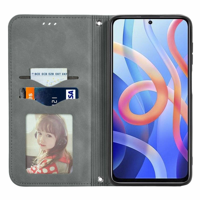 Flip Cover Poco M4 Pro 5G Skin-Touch Classique