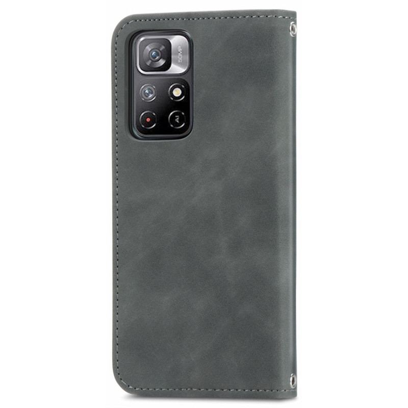 Flip Cover Poco M4 Pro 5G Skin-Touch Classique