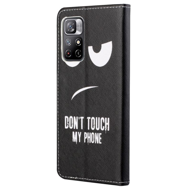 Housse Poco M4 Pro 5G Don't Touch My Phone