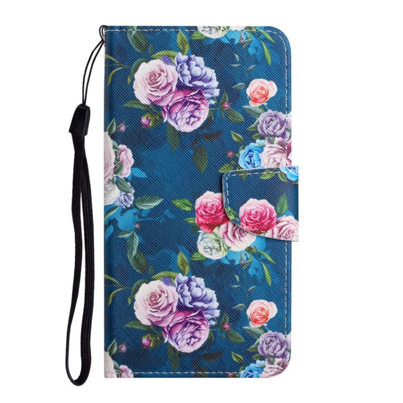 Housse Poco M4 Pro 5G Fleurs Liberty Royal