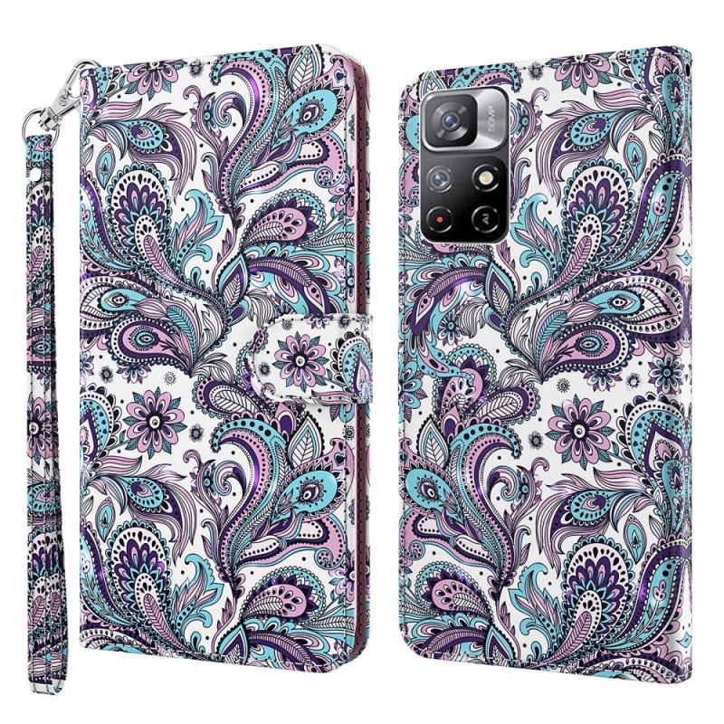 Housse Poco M4 Pro 5G Fleurs Motifs