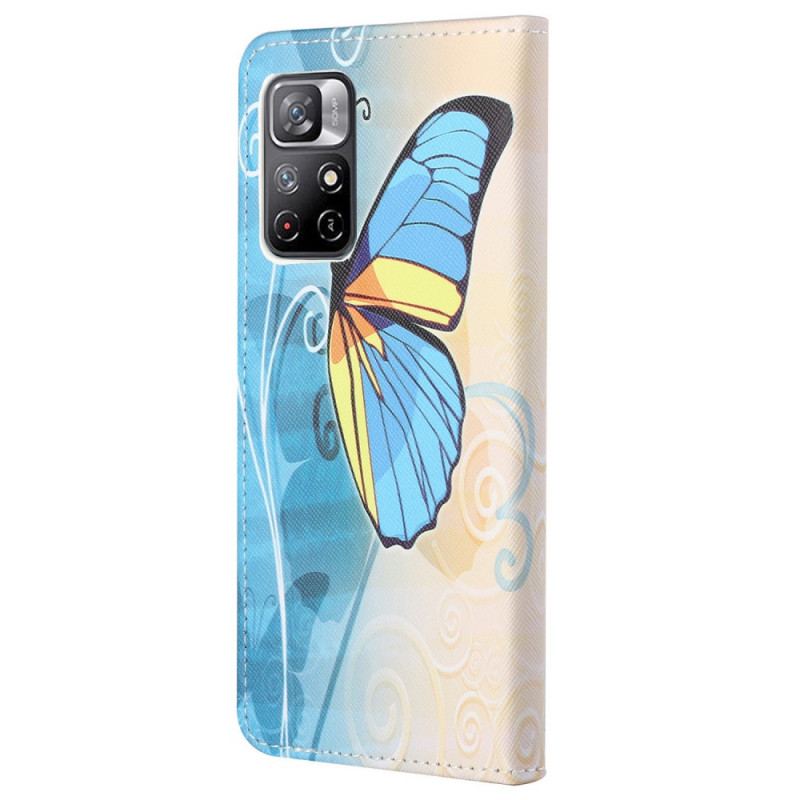 Housse Poco M4 Pro 5G Papillons Design