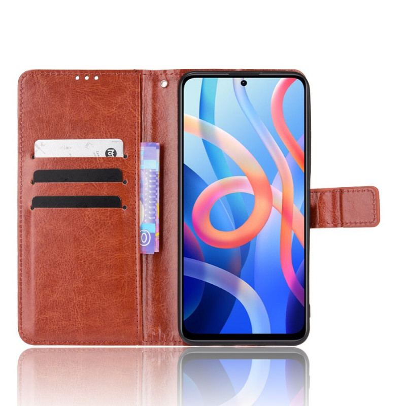 Housse Poco M4 Pro 5G Simili Cuir Flashy