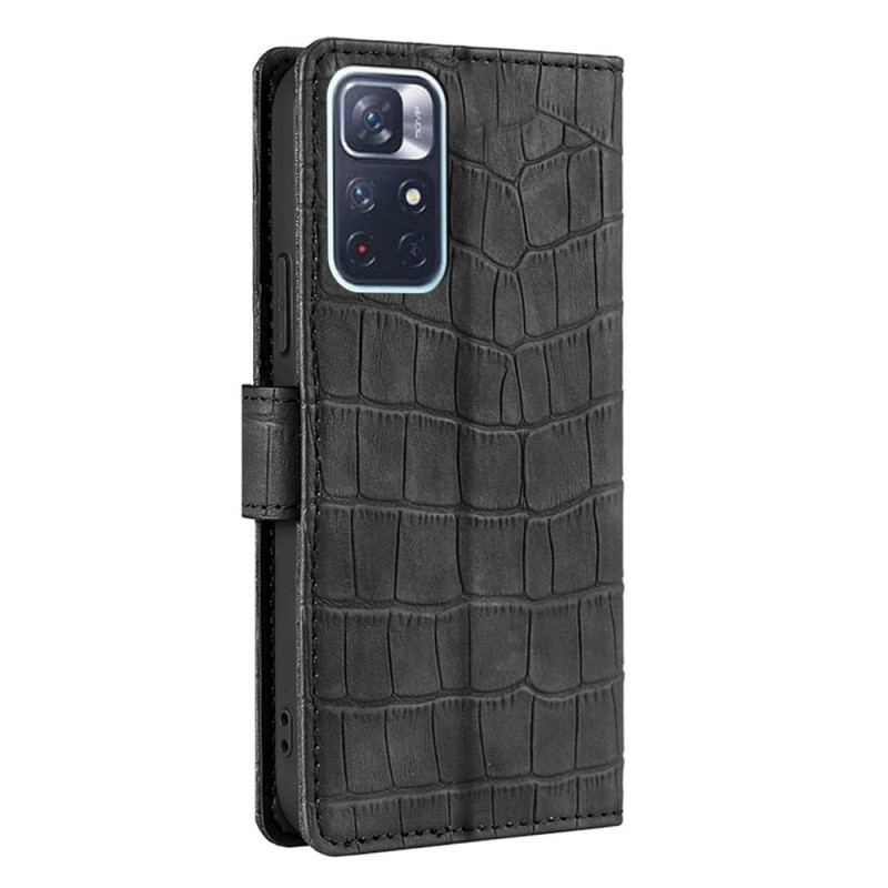 Housse Poco M4 Pro 5G Skin-Touch Crocodile