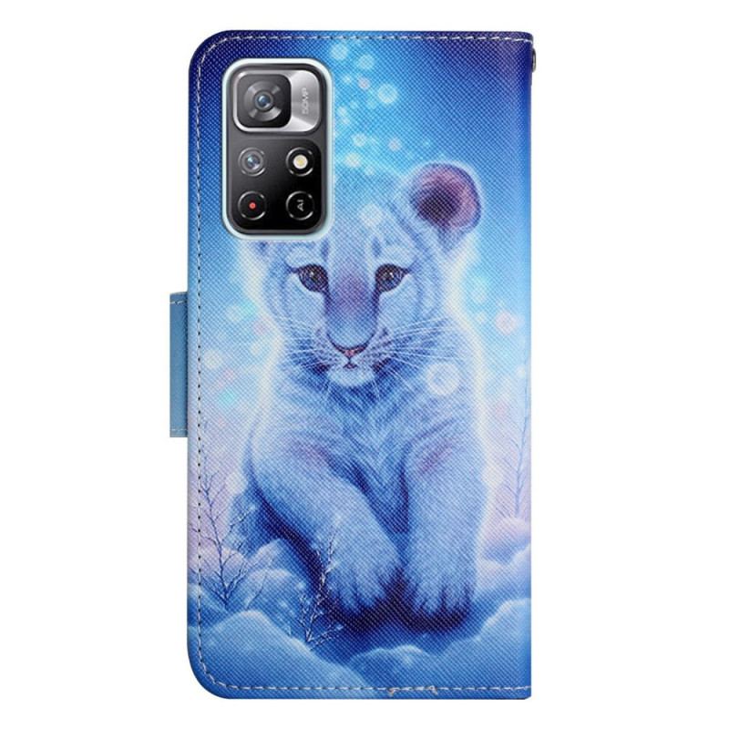 Housse Poco M4 Pro 5G Tigre des Neiges