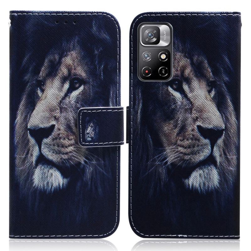 Housse Poco M4 Pro Dreaming Lion