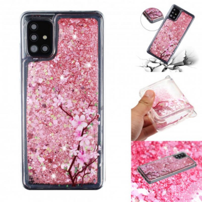 Coque Samsung Galaxy A52 4G / A52 5G / A52s 5G Arbre Paillettes