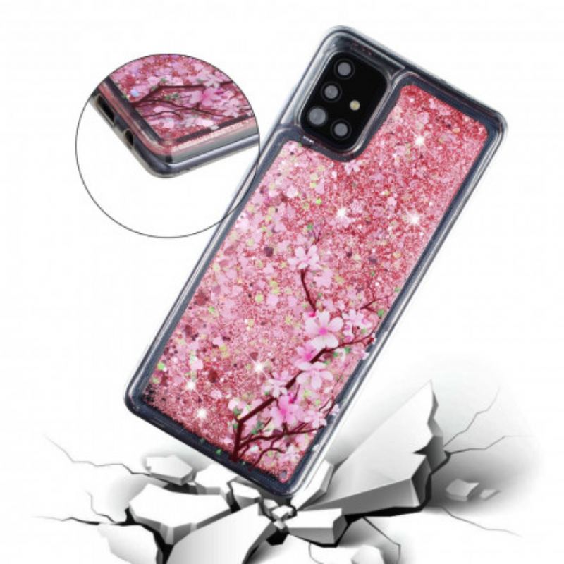 Coque Samsung Galaxy A52 4G / A52 5G / A52s 5G Arbre Paillettes