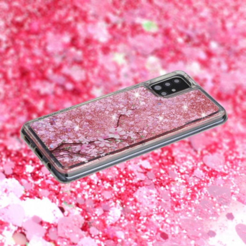 Coque Samsung Galaxy A52 4G / A52 5G / A52s 5G Arbre Paillettes