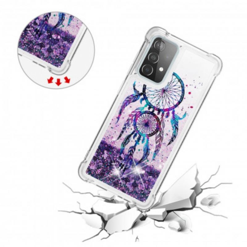 Coque Samsung Galaxy A52 4G / A52 5G / A52s 5G Attrape Rêves Paillettes