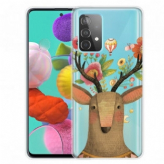 Coque Samsung Galaxy A52 4G / A52 5G / A52s 5G Cerf Tribal