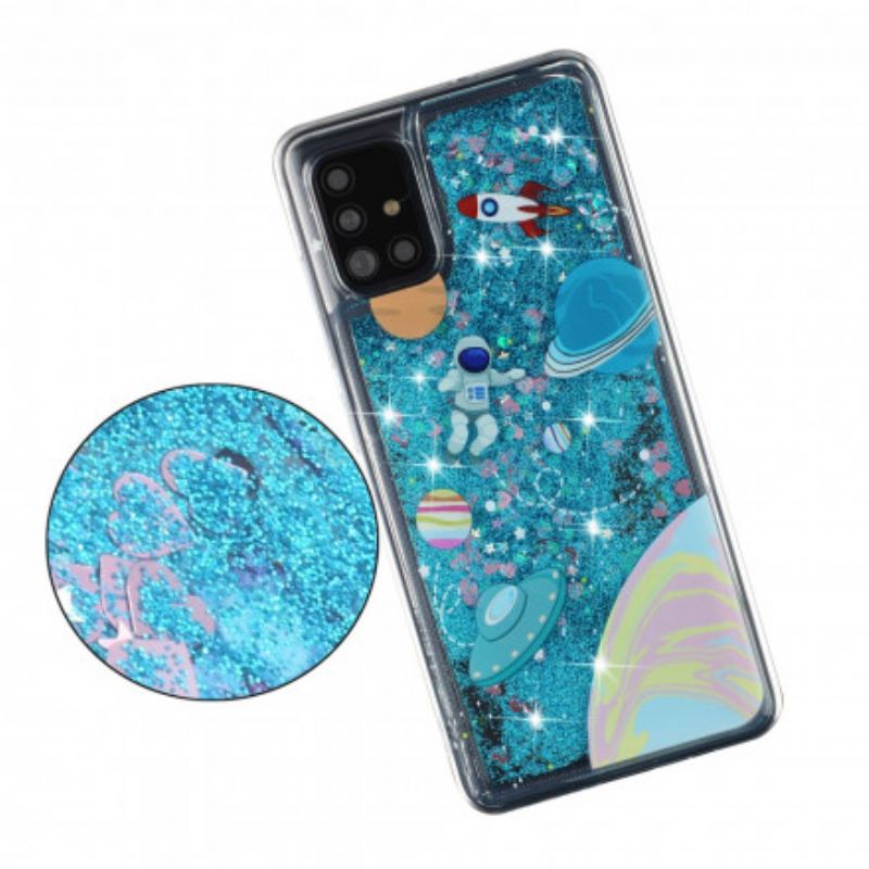 Coque Samsung Galaxy A52 4G / A52 5G / A52s 5G Espace Paillettes