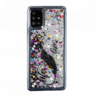 Coque Samsung Galaxy A52 4G / A52 5G / A52s 5G Life & Love Paillettes