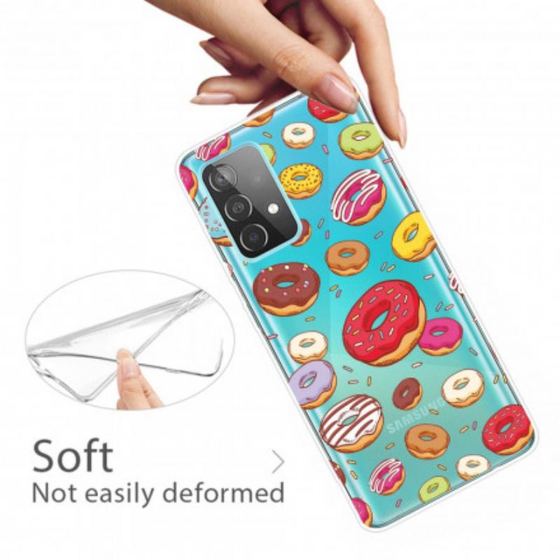 Coque Samsung Galaxy A52 4G / A52 5G / A52s 5G love Donuts