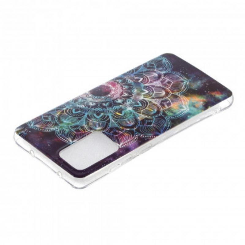 Coque Samsung Galaxy A52 4G / A52 5G / A52s 5G Mandala Coloré Fluorescente