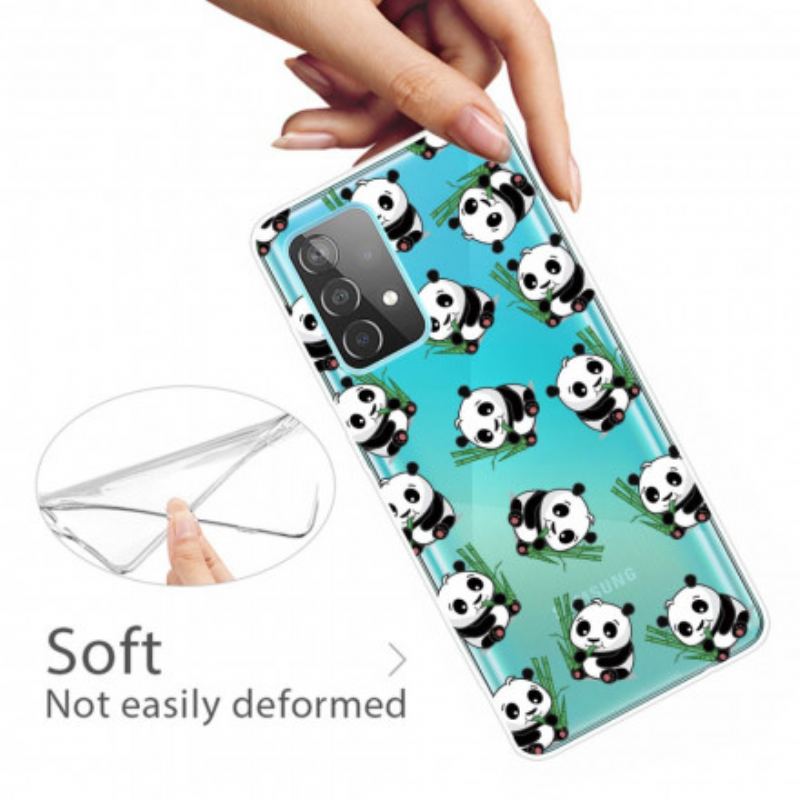 Coque Samsung Galaxy A52 4G / A52 5G / A52s 5G Petits Pandas