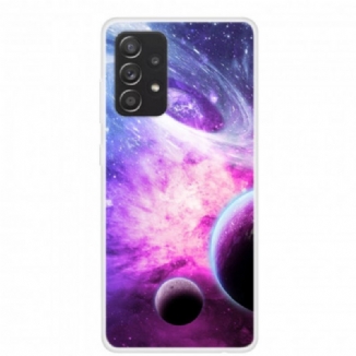 Coque Samsung Galaxy A52 4G / A52 5G / A52s 5G  Silicone Planètes