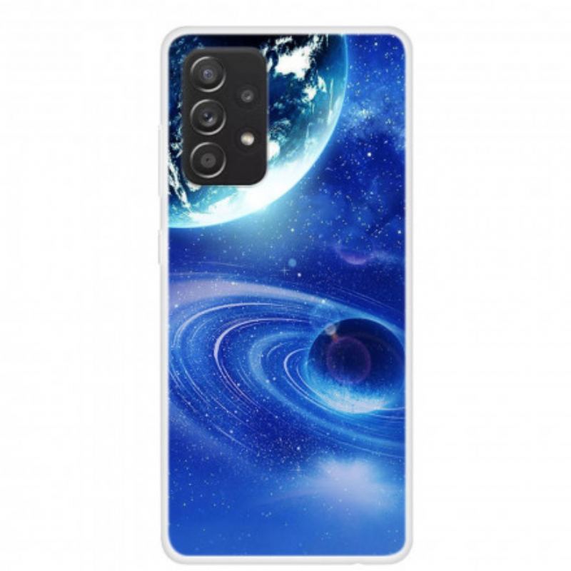 Coque Samsung Galaxy A52 4G / A52 5G / A52s 5G  Silicone Planètes