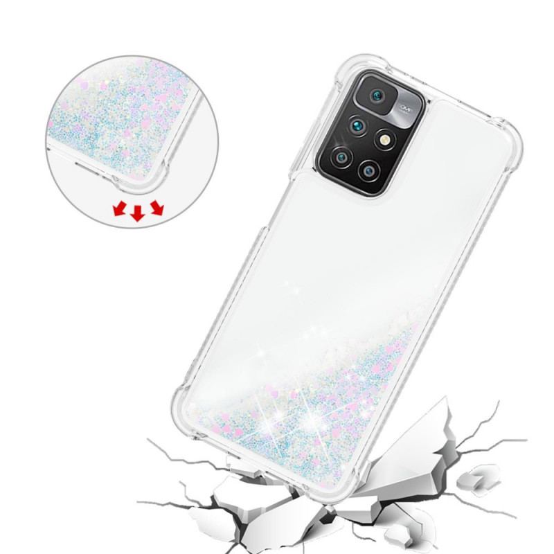 Coque Xiaomi Redmi 10 Désires Paillettes