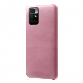 Coque Xiaomi Redmi 10 Effet Cuir KSQ