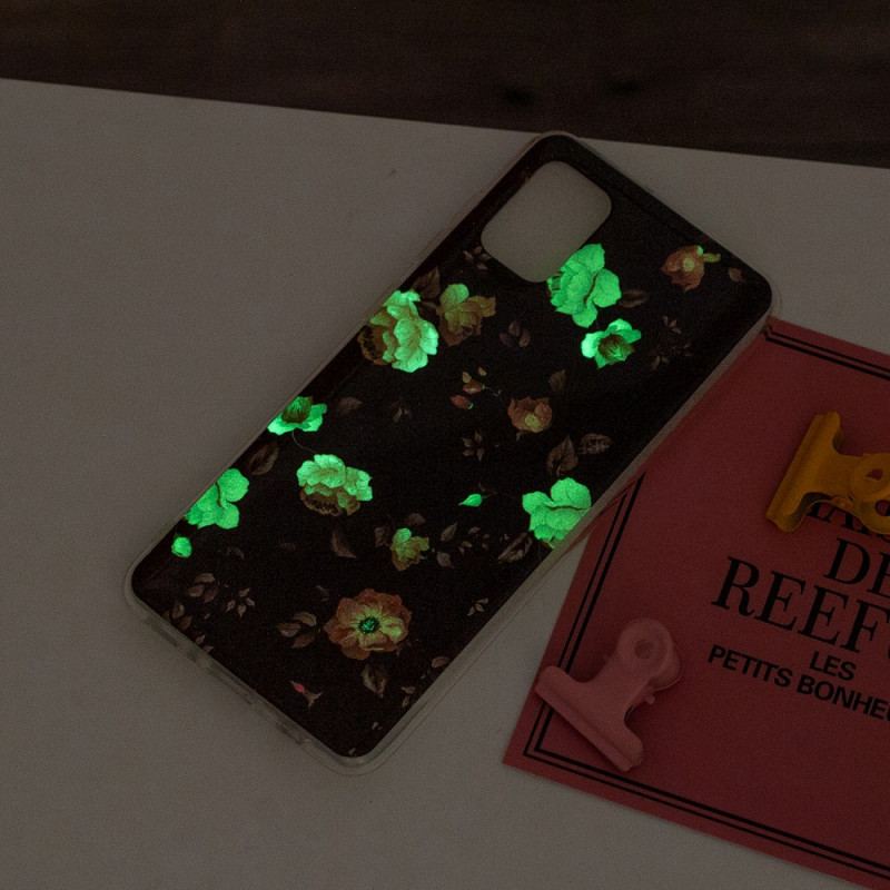 Coque Xiaomi Redmi 10 Floralies Fluorescentes