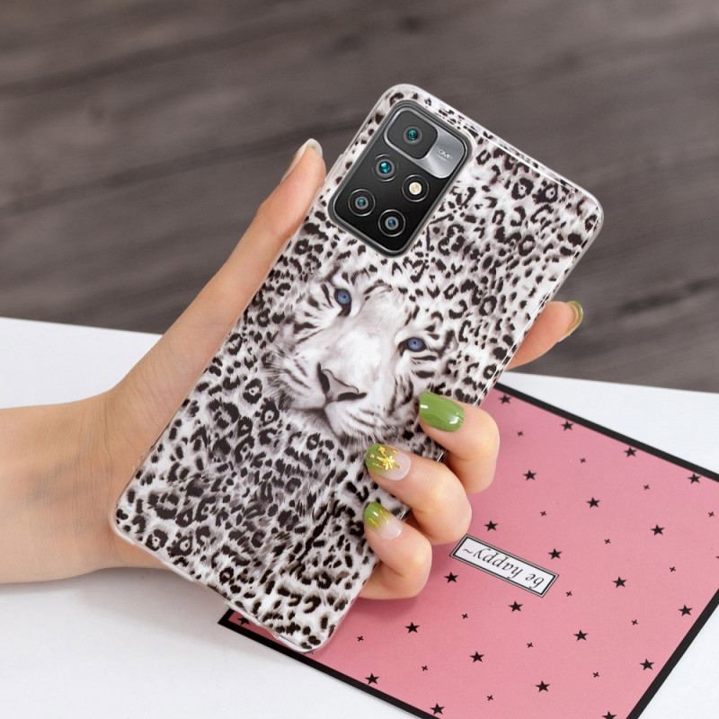 Coque Xiaomi Redmi 10 Leopard Fluorescente