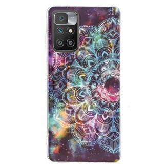 Coque Xiaomi Redmi 10 Mandala Coloré Fluorescente