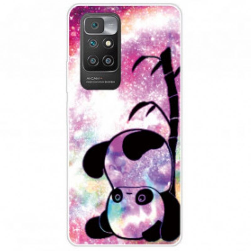 Coque Xiaomi Redmi 10 Panda et Bambou