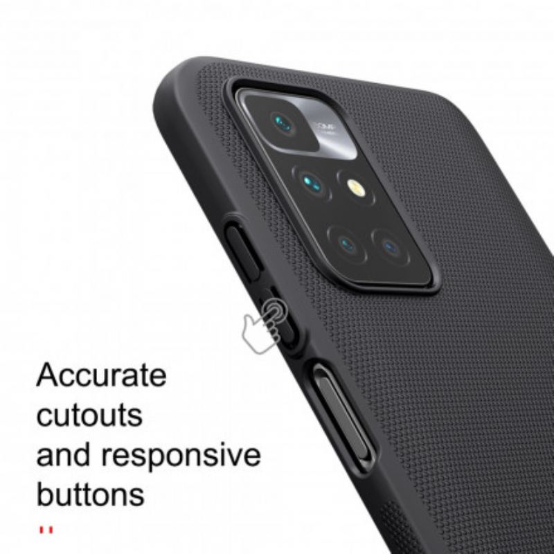 Coque Xiaomi Redmi 10 Rigide Givré Nillkin