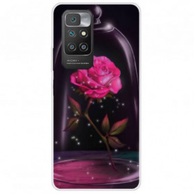 Coque Xiaomi Redmi 10 Rose Magique