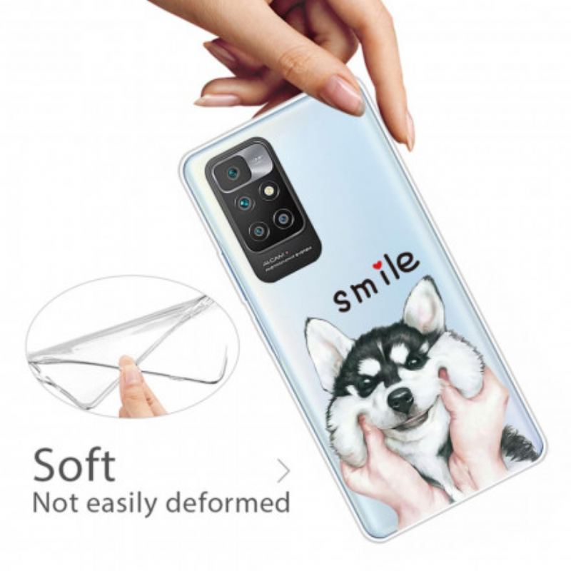 Coque Xiaomi Redmi 10 Smile Dog