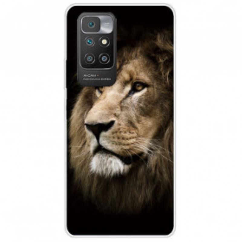 Coque Xiaomi Redmi 10 Tête de Lion