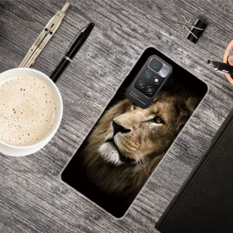 Coque Xiaomi Redmi 10 Tête de Lion