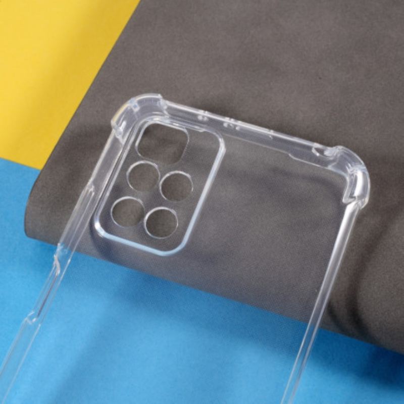 Coque Xiaomi Redmi 10 Transparente Coins Renforcés